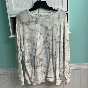 Athleta beautiful floral pullover
